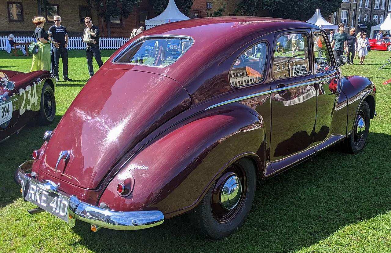 Jowett Javelin, rear