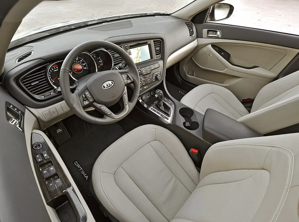 Kia Optima, interior