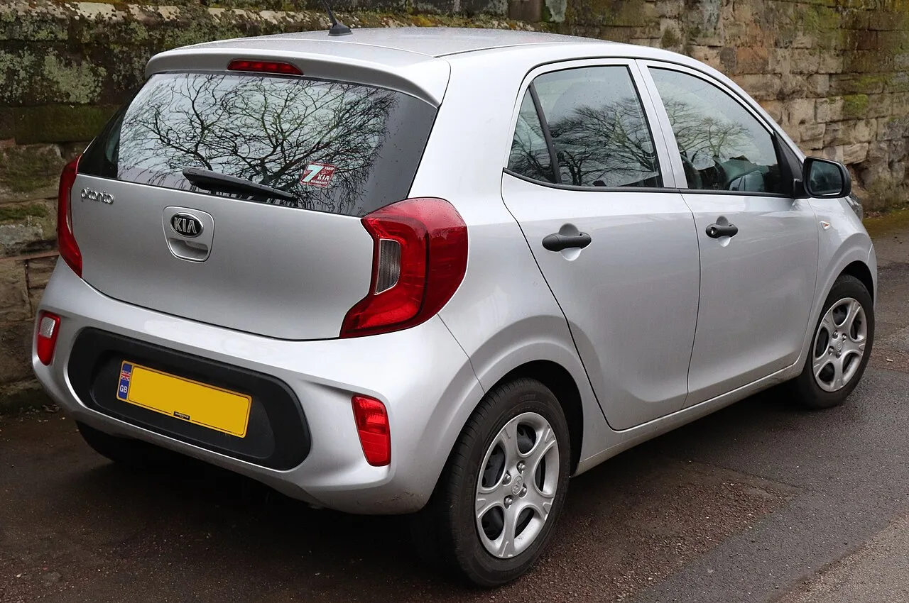 Kia Picanto TA, rear