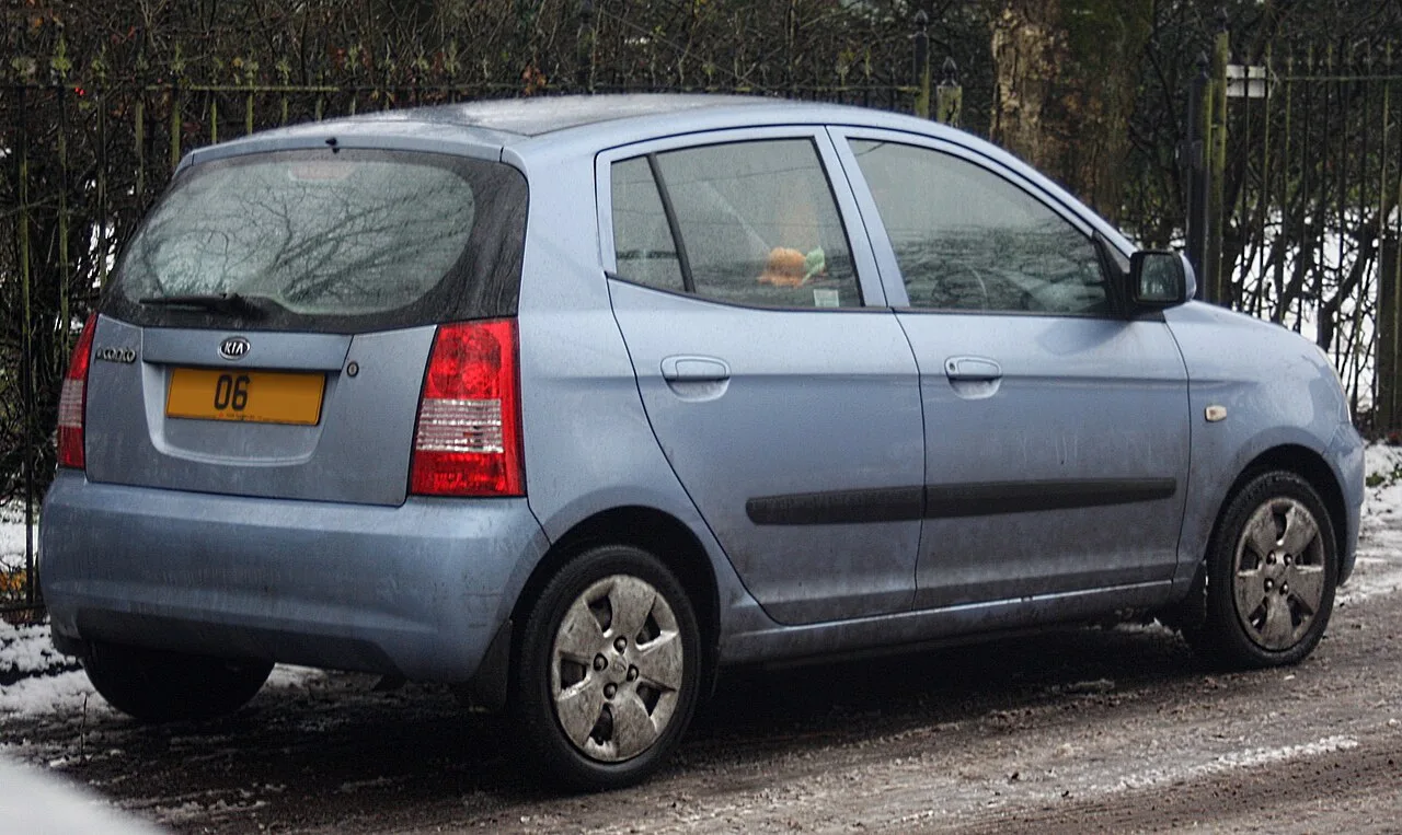 Kia Picanto SA, rear