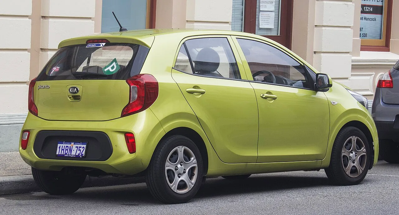 Kia Picanto JA, rear