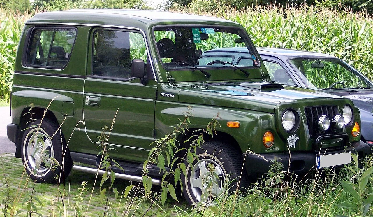 Kia Retona, rear