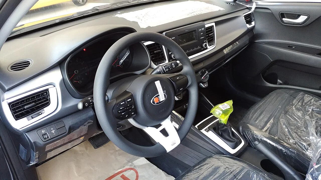 Kia Rio, interior