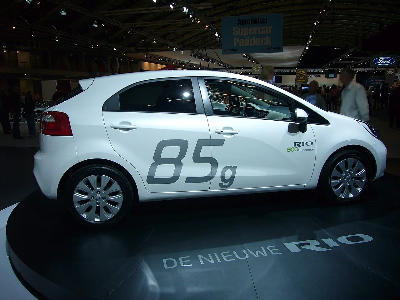 Kia Rio, side