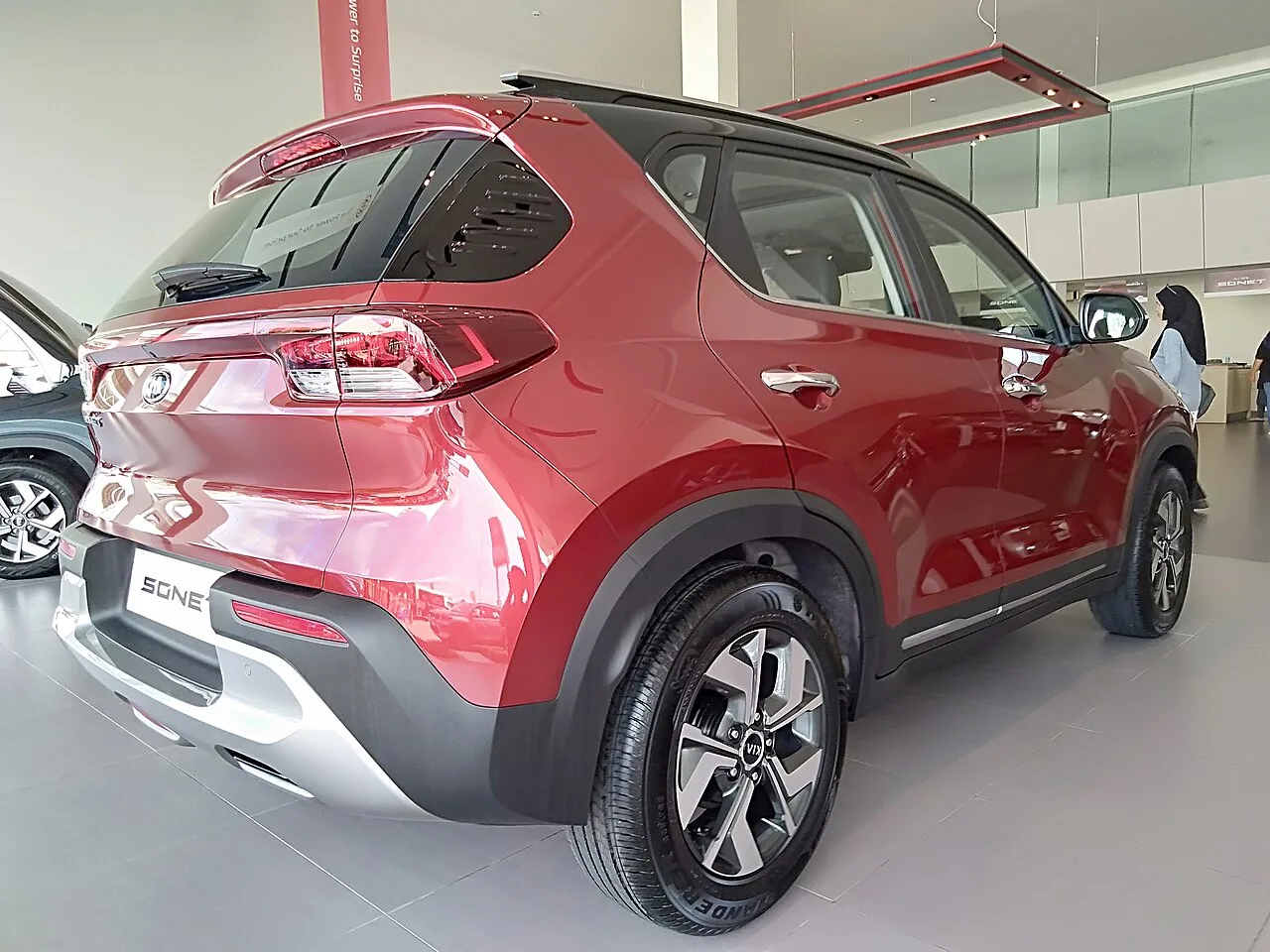 Kia Sonet QY, rear