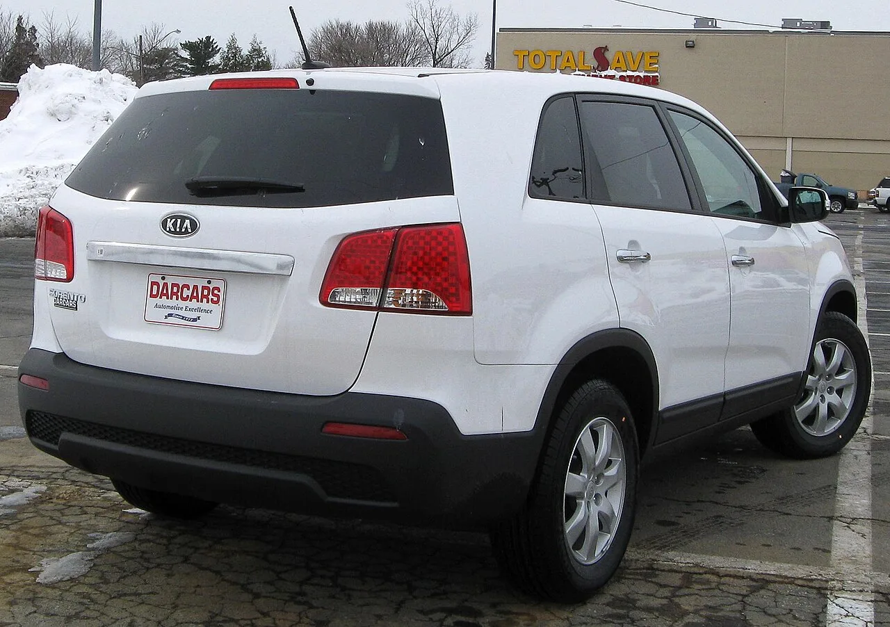 Kia Sorento, rear
