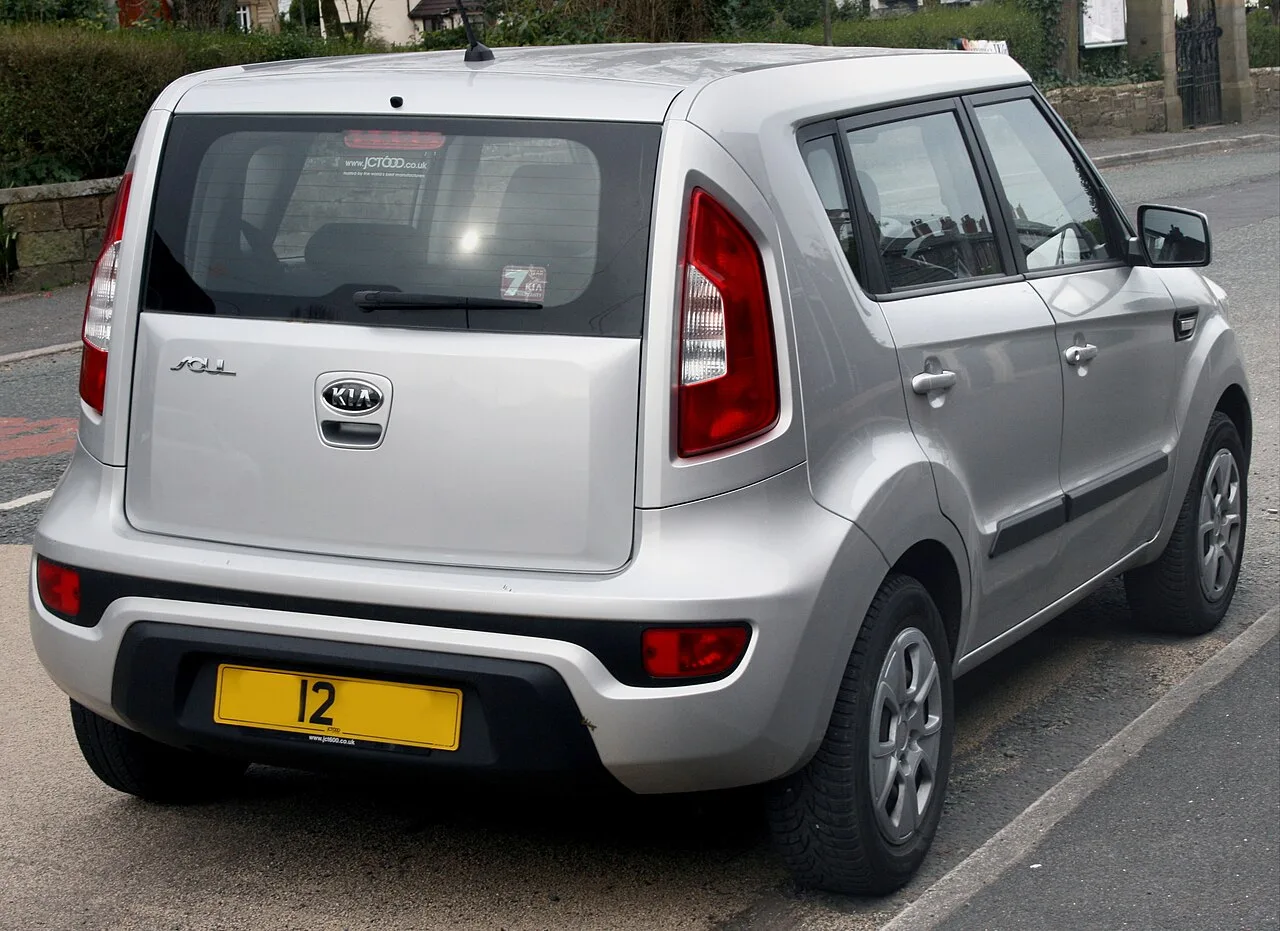 Kia Soul, rear