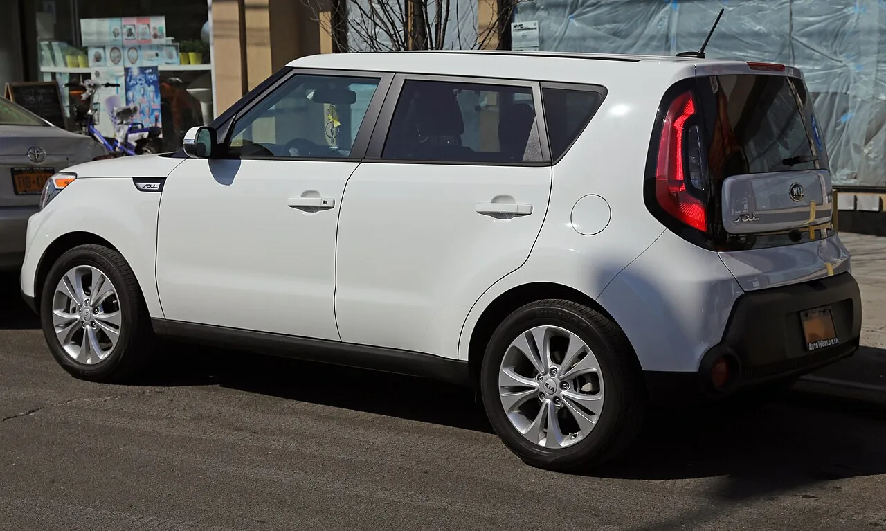 Kia Soul, rear