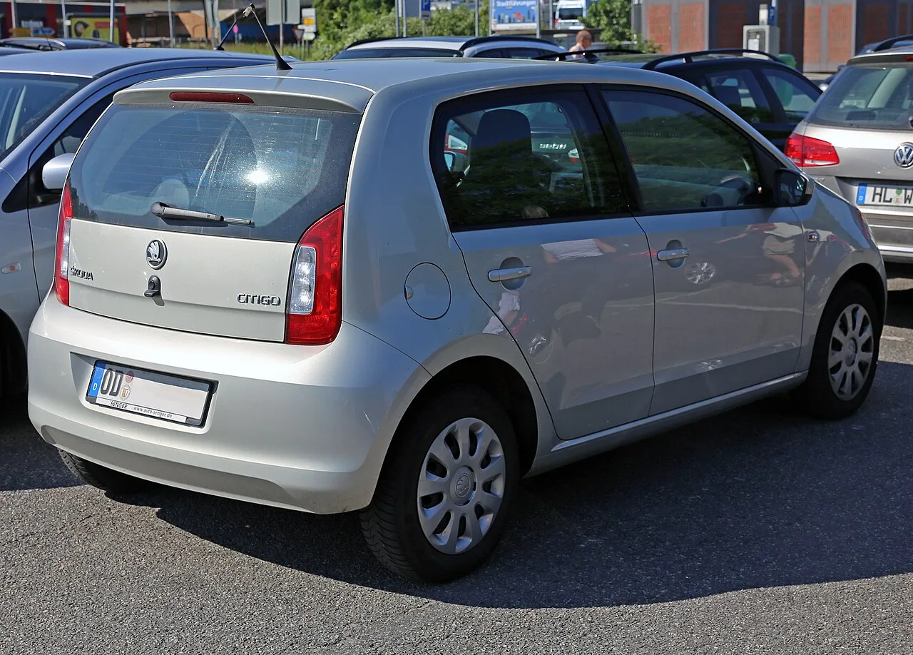 Škoda Citigo, rear