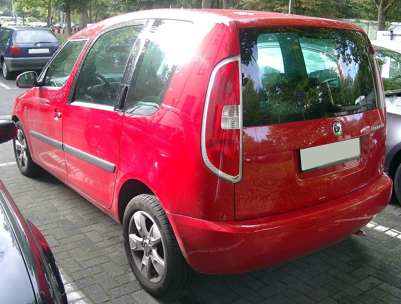 Škoda Roomster 5J, rear