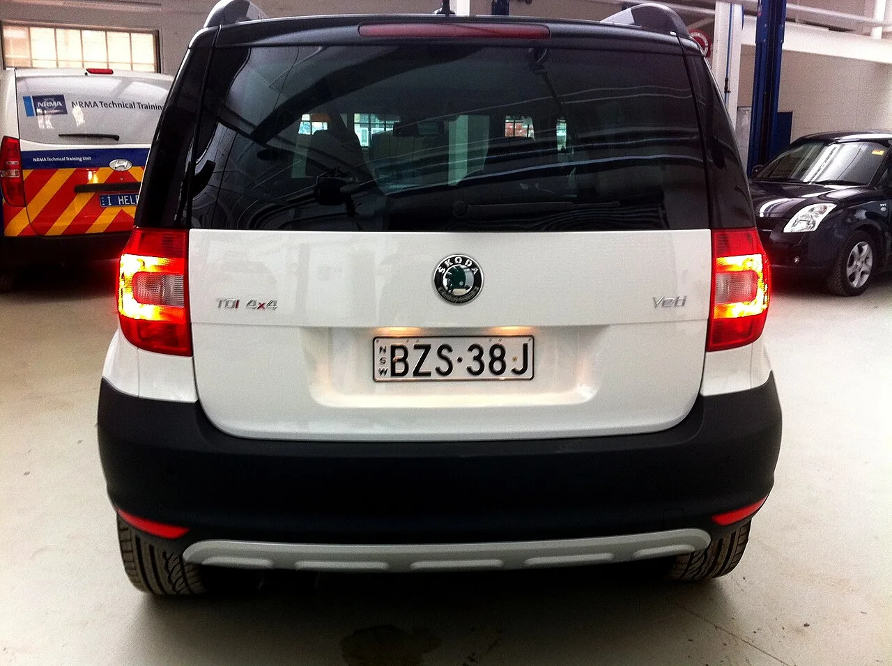 Škoda Yeti, rear