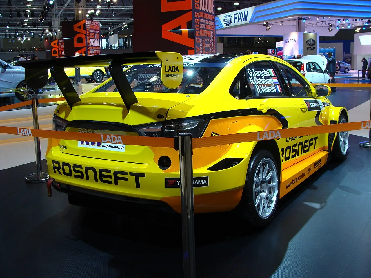 Lada Vesta, rear