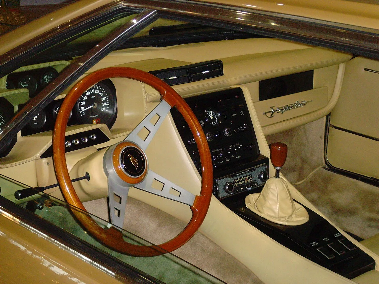 Lamborghini Espada, interior