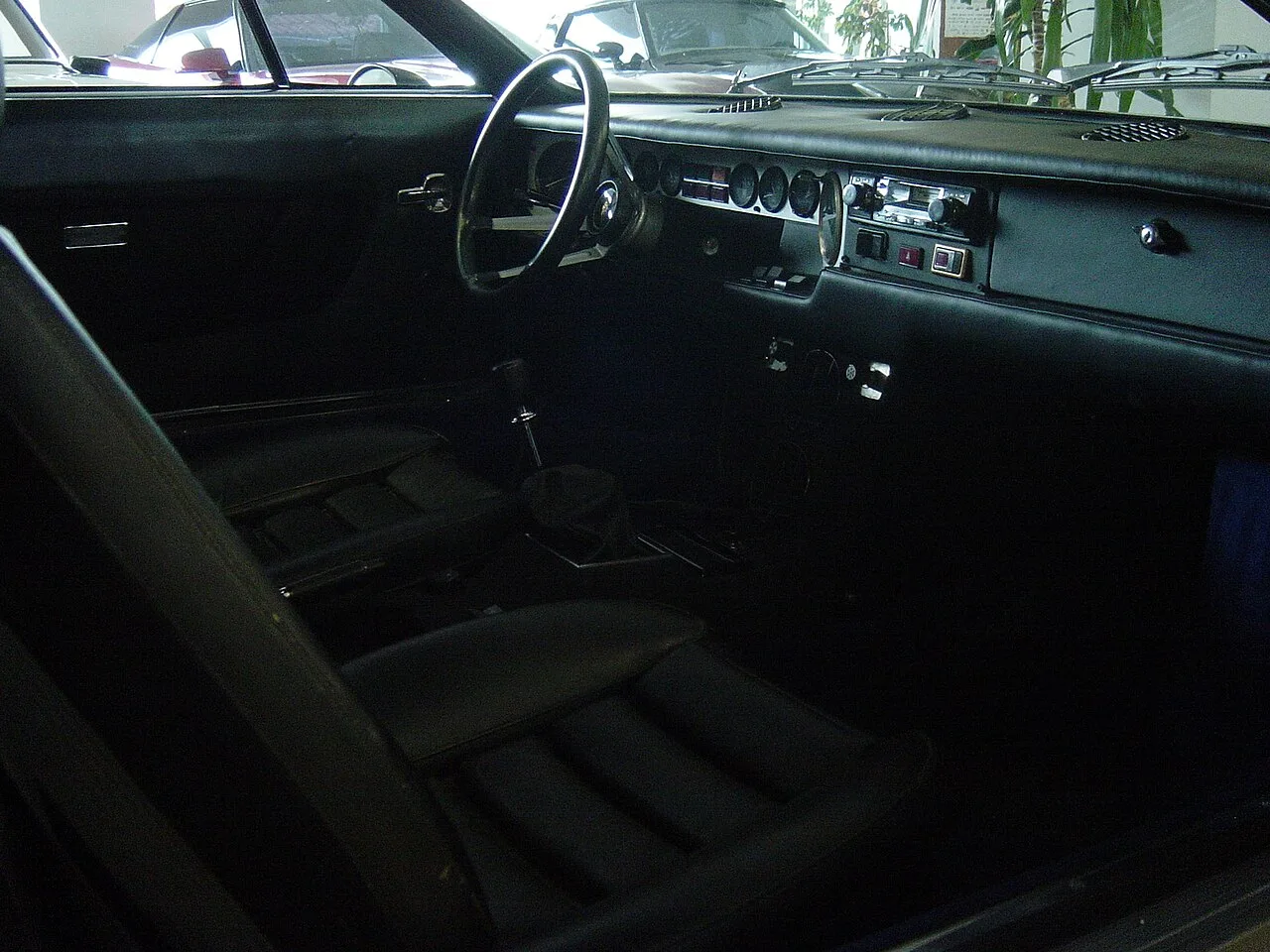 Lamborghini Urraco, interior