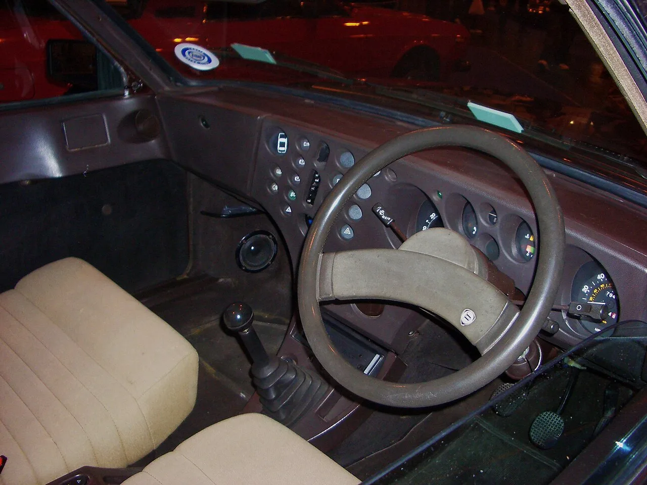 Lancia Beta, interior