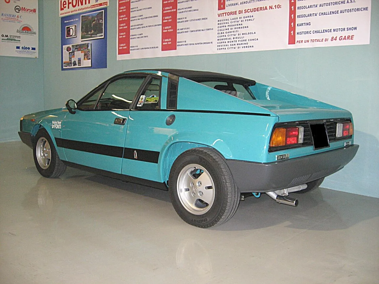 Lancia Beta, rear