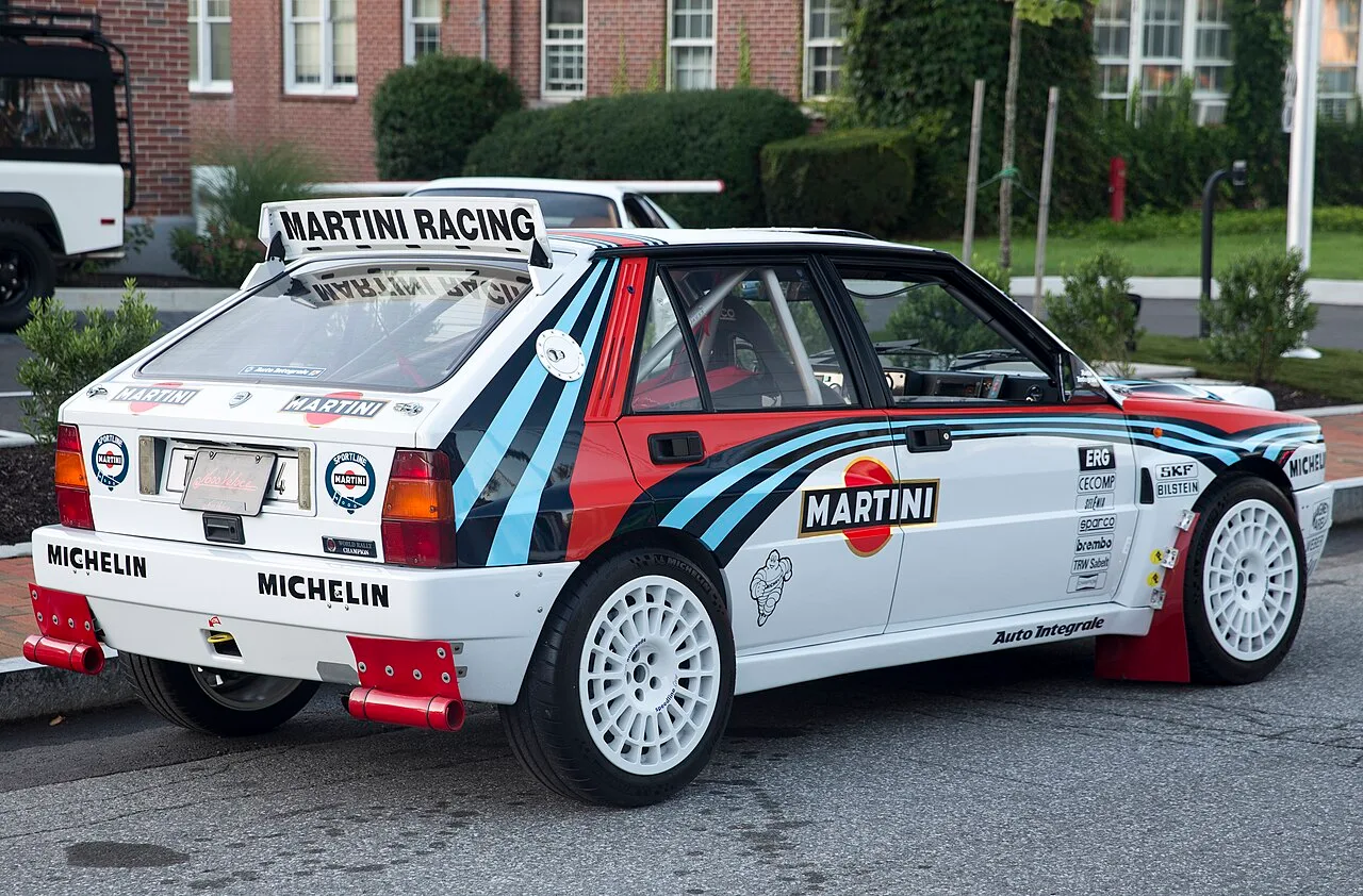 Lancia Delta HF Integrale Evoluzione II, rear
