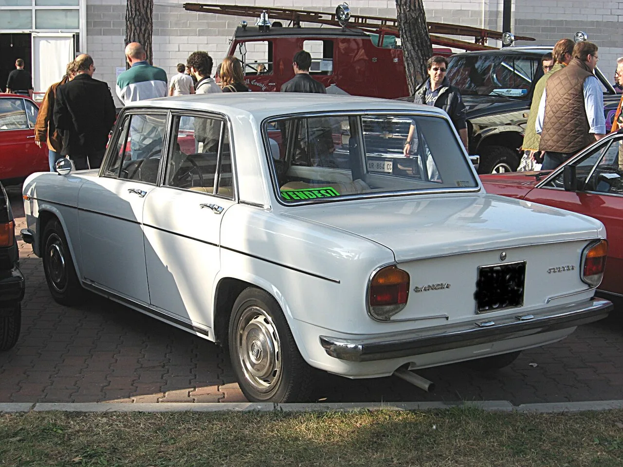 Lancia Fulvia Coupé, rear