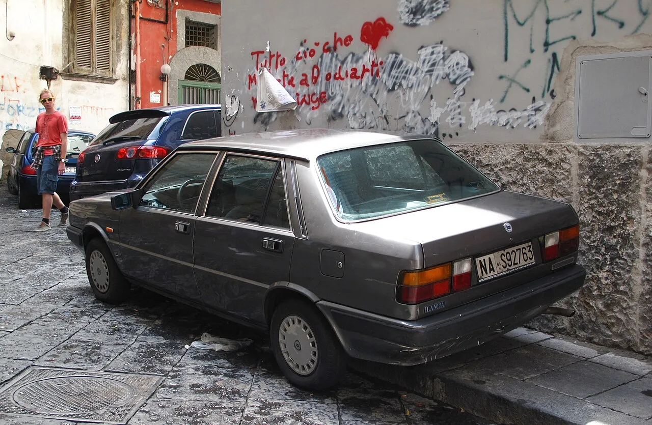 Lancia Prisma, rear