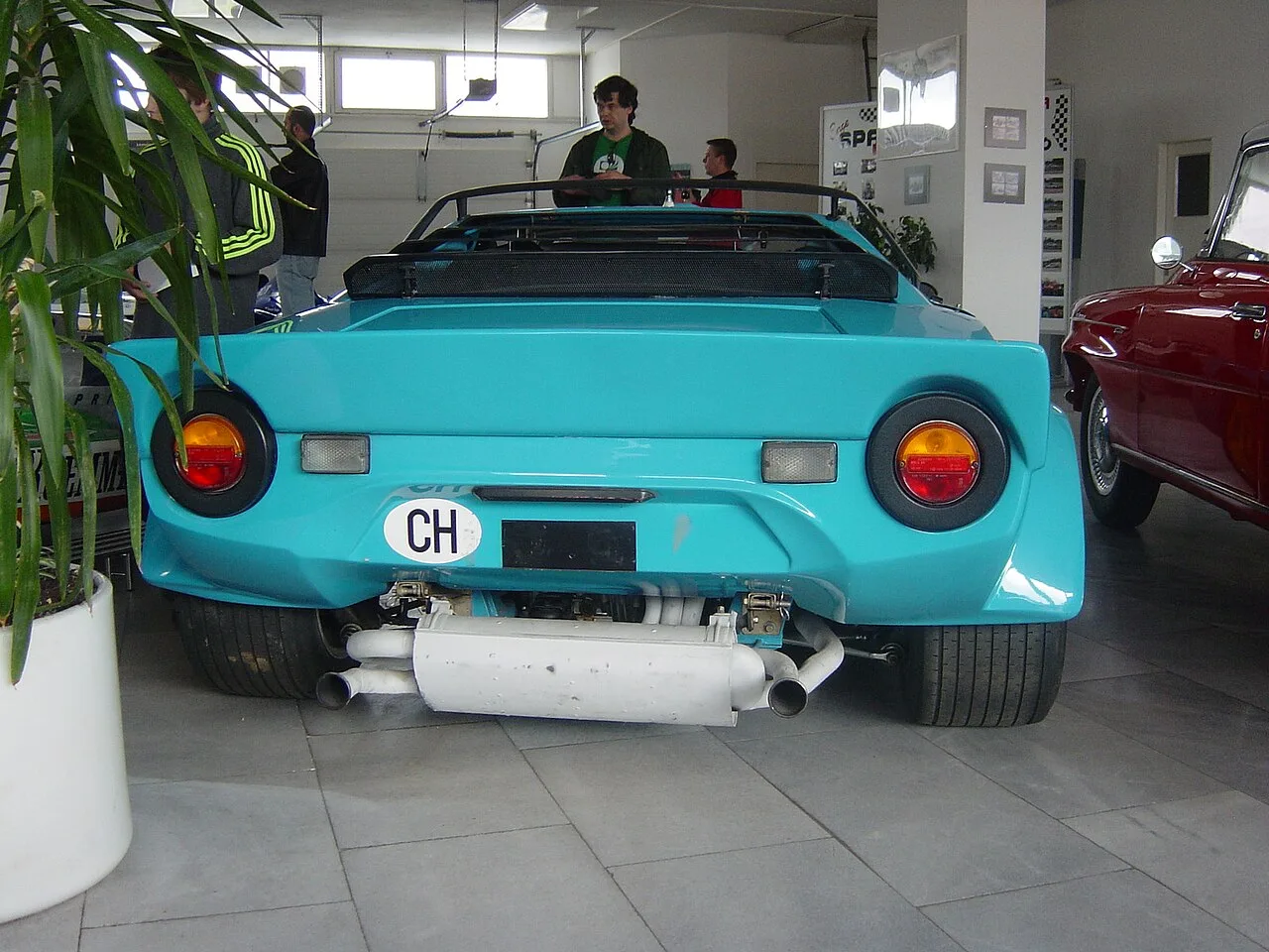 Lancia Stratos HF Stradale, rear