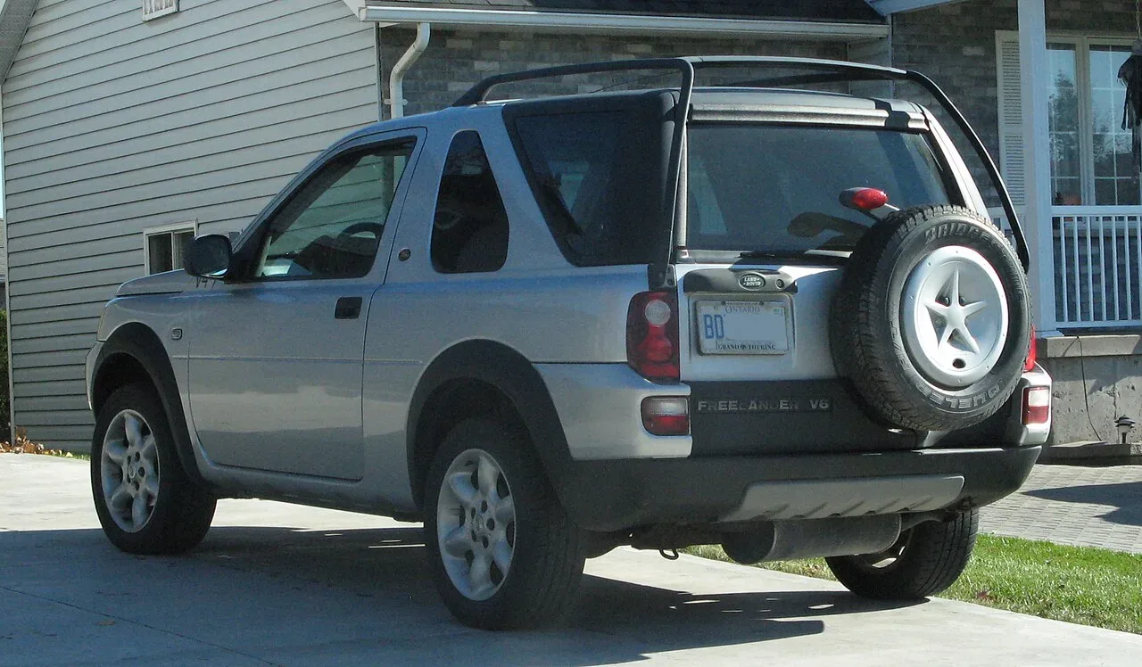 Land Rover Freelander, rear