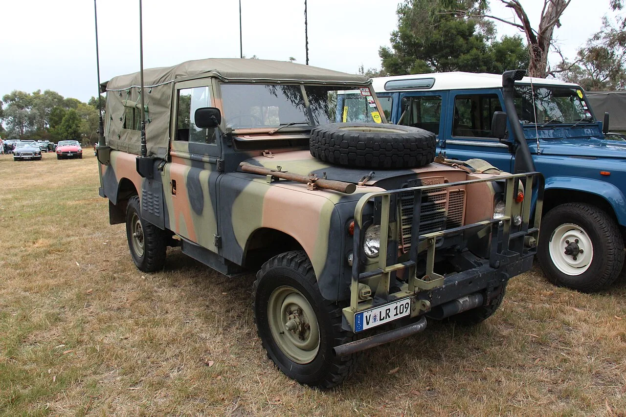 Land Rover Series IIA, interior