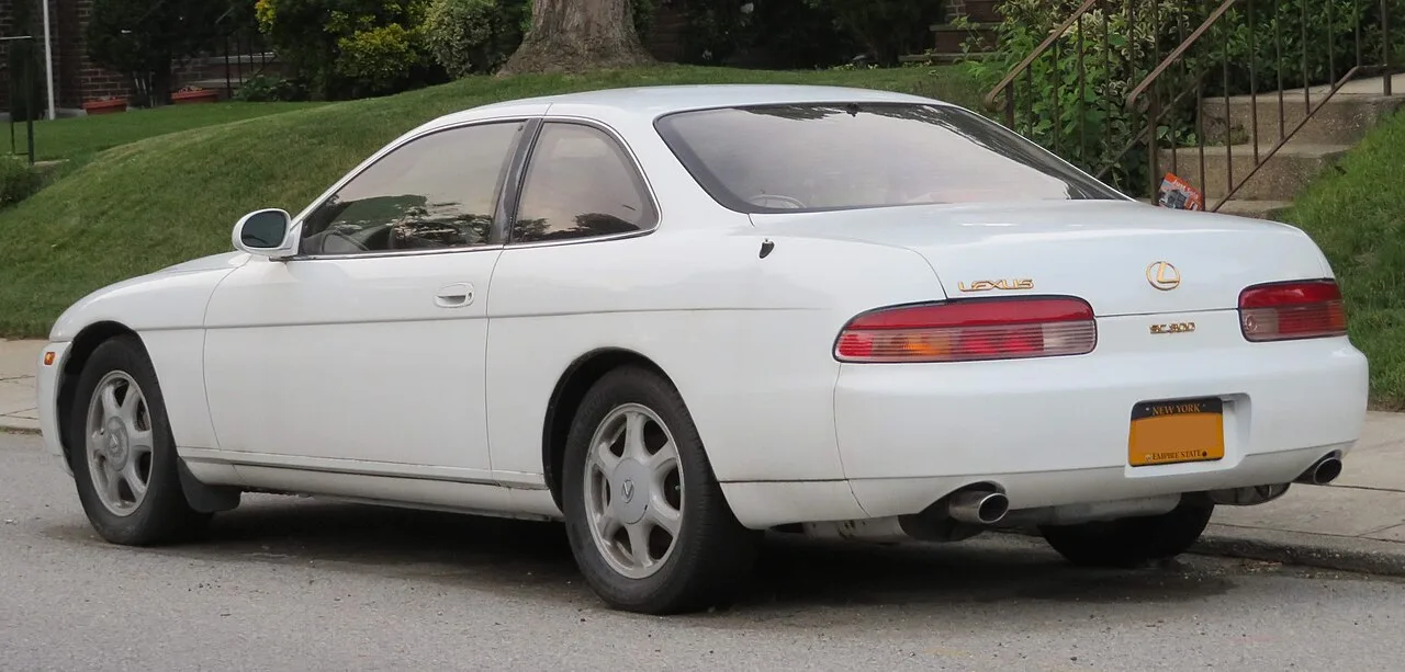 Lexus SC, rear