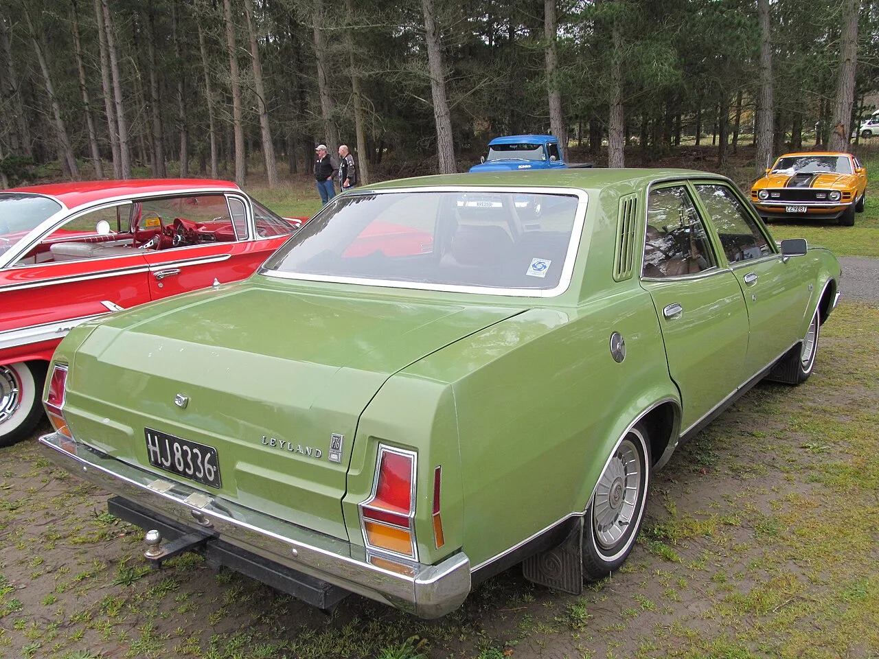 Leyland P76, rear