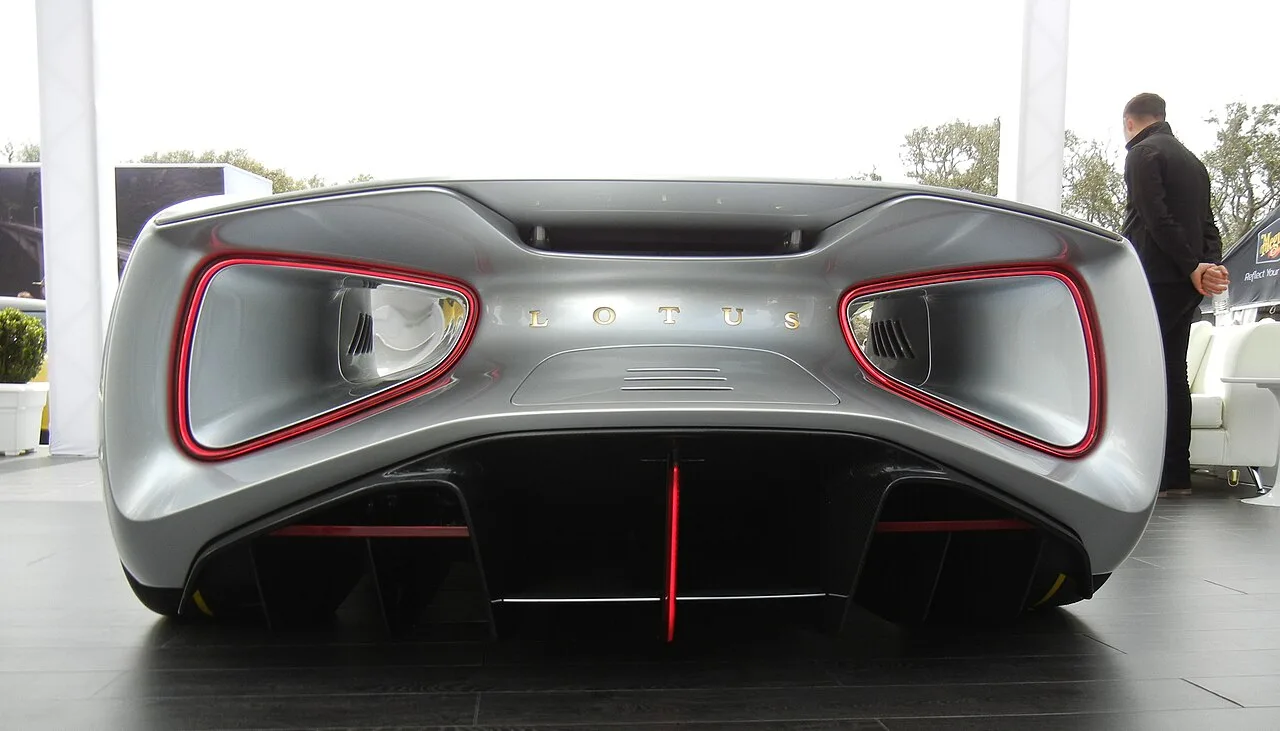 Lotus Evija, rear