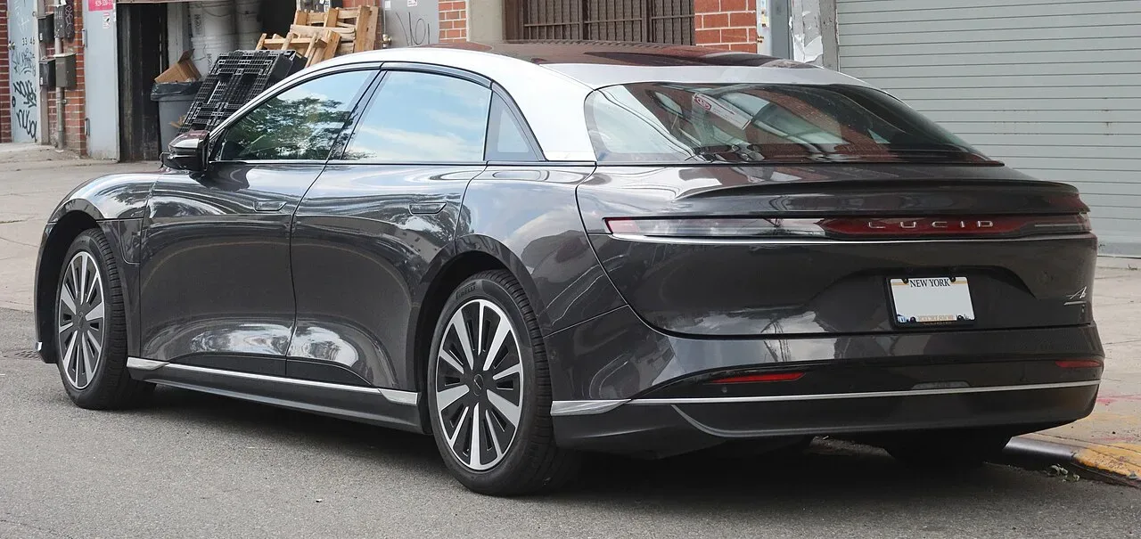 Lucid Air, rear