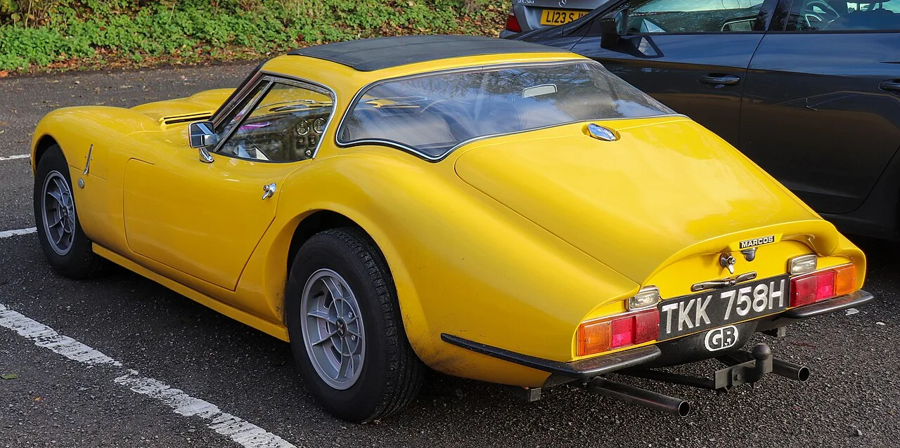 Marcos GT, rear