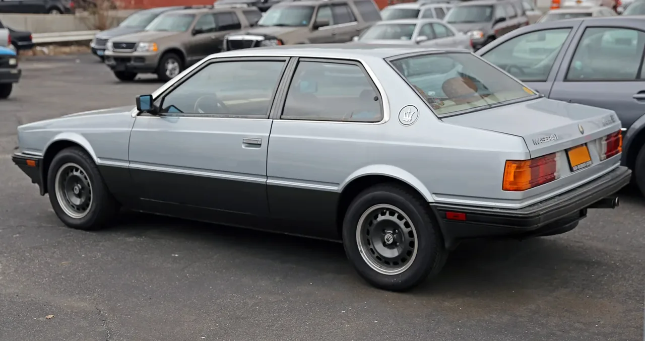 Maserati Biturbo, rear