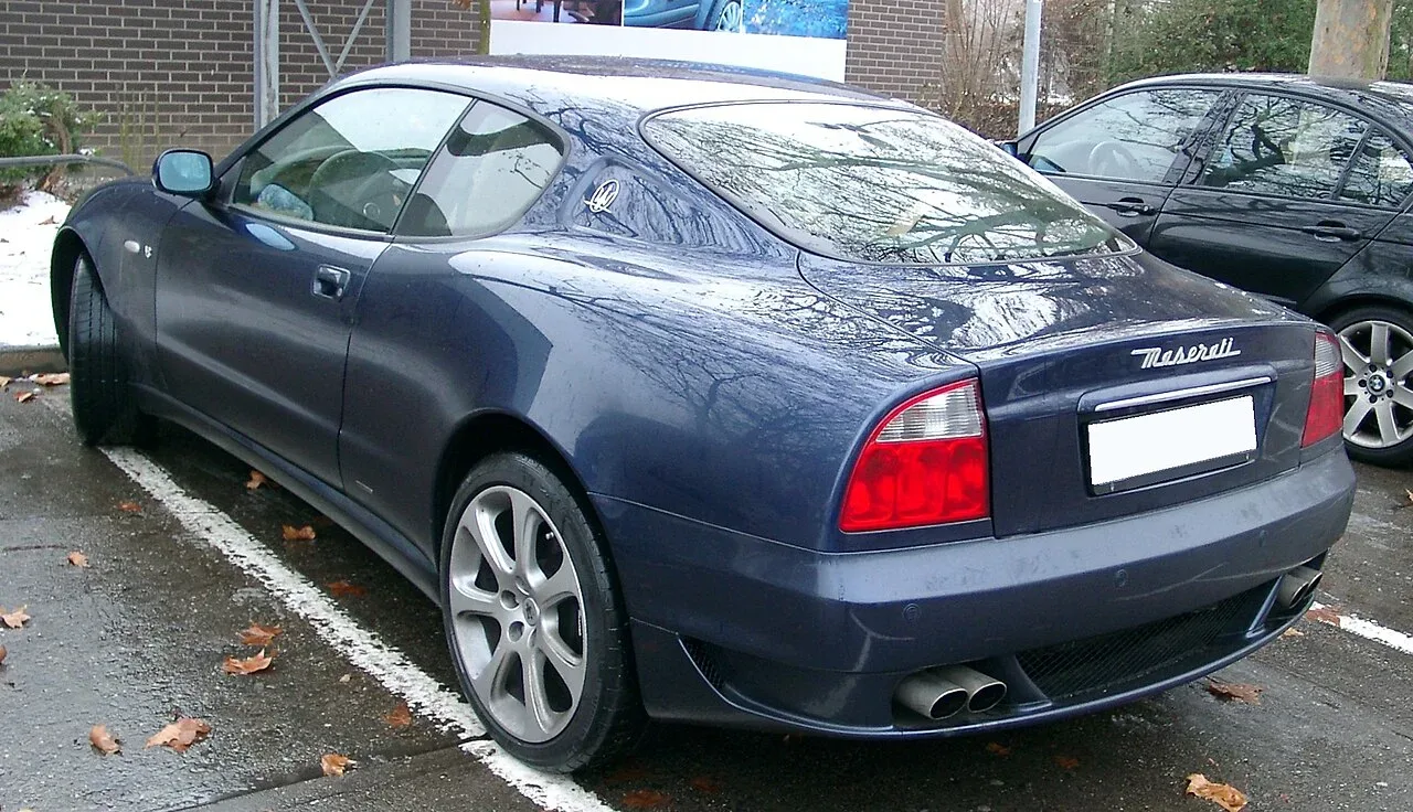 Maserati Coupe and Gransport, rear