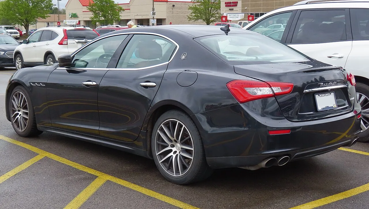 Maserati Ghibli Trofeo, rear