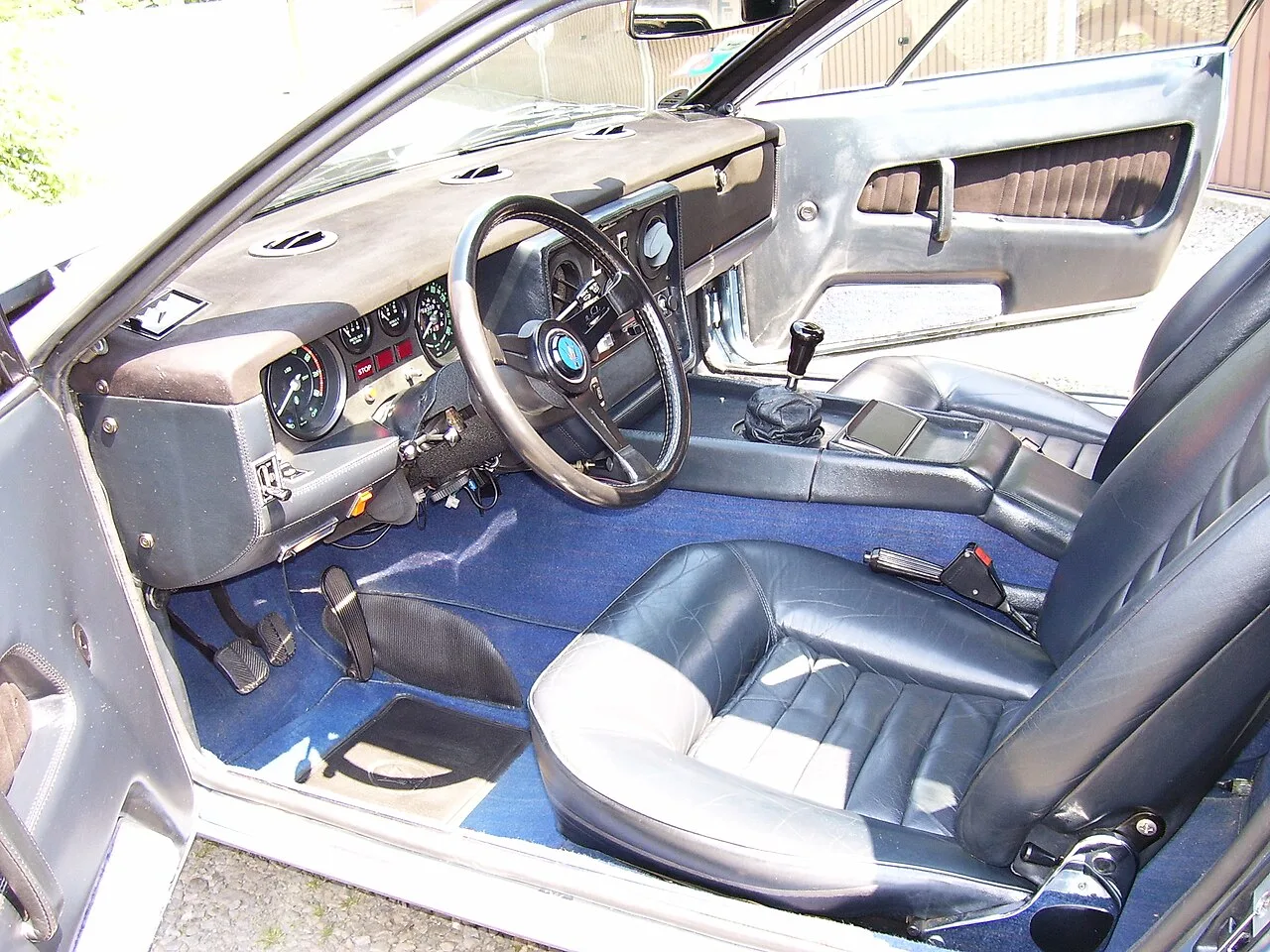 Maserati Khamsin, interior