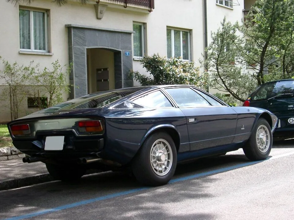 Maserati Khamsin, rear