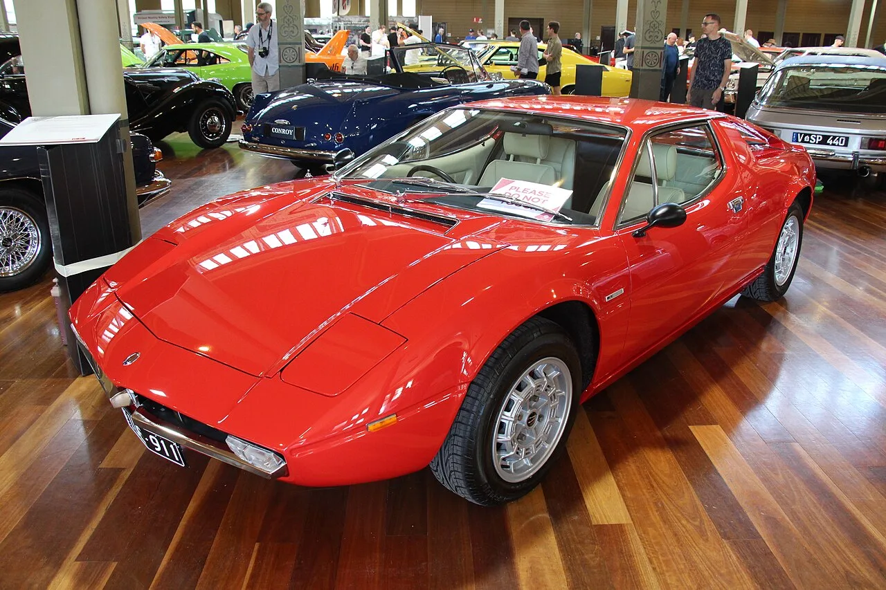Maserati Merak, side