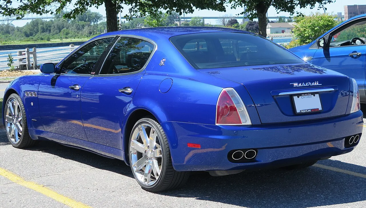 Maserati Quattroporte Trofeo, rear