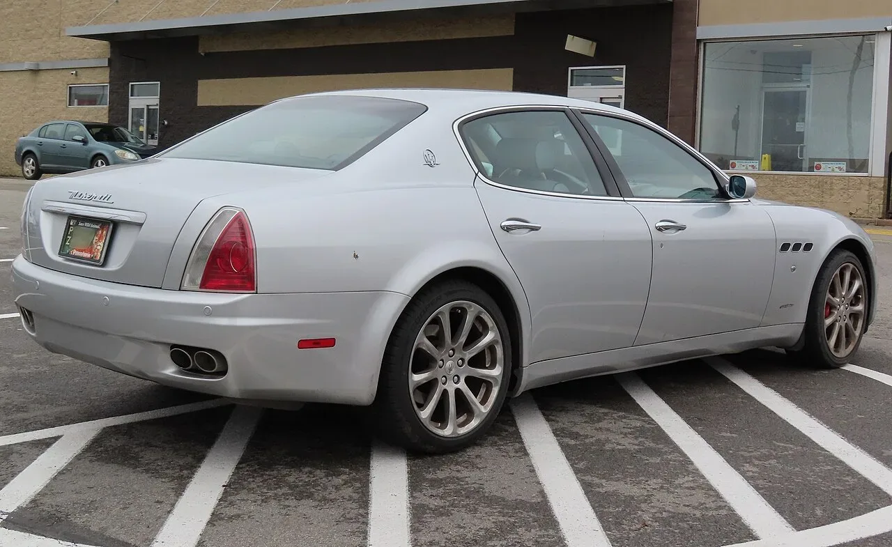 Maserati Quattroporte, rear