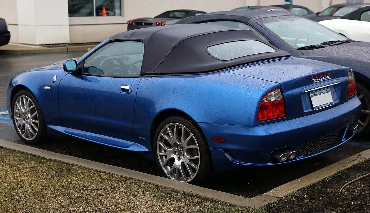 Maserati Spyder, rear