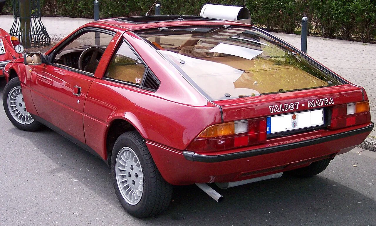 Matra Murena 1.6 / 2.2, rear