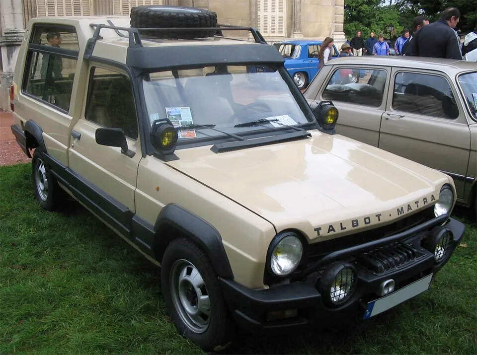 Matra Rancho, rear