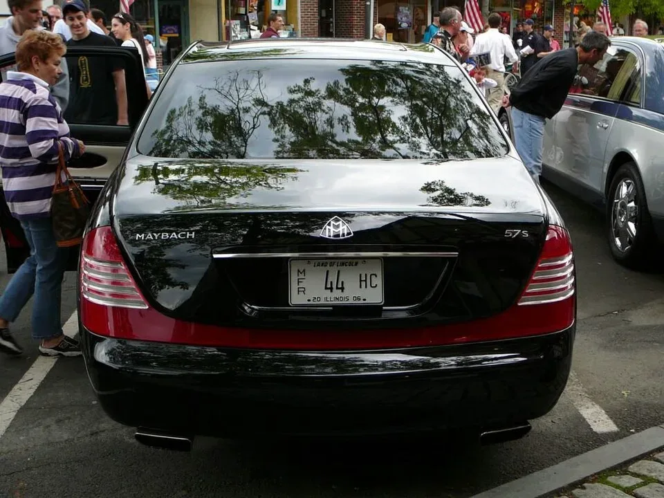 Maybach 57, rear