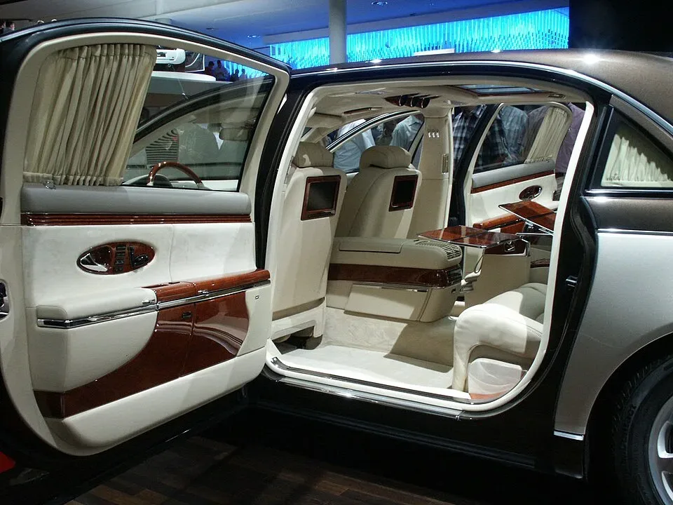 Maybach 62, interior
