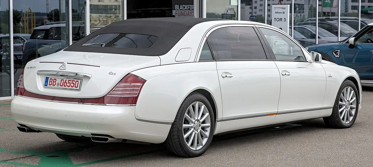 Maybach Landaulet, rear