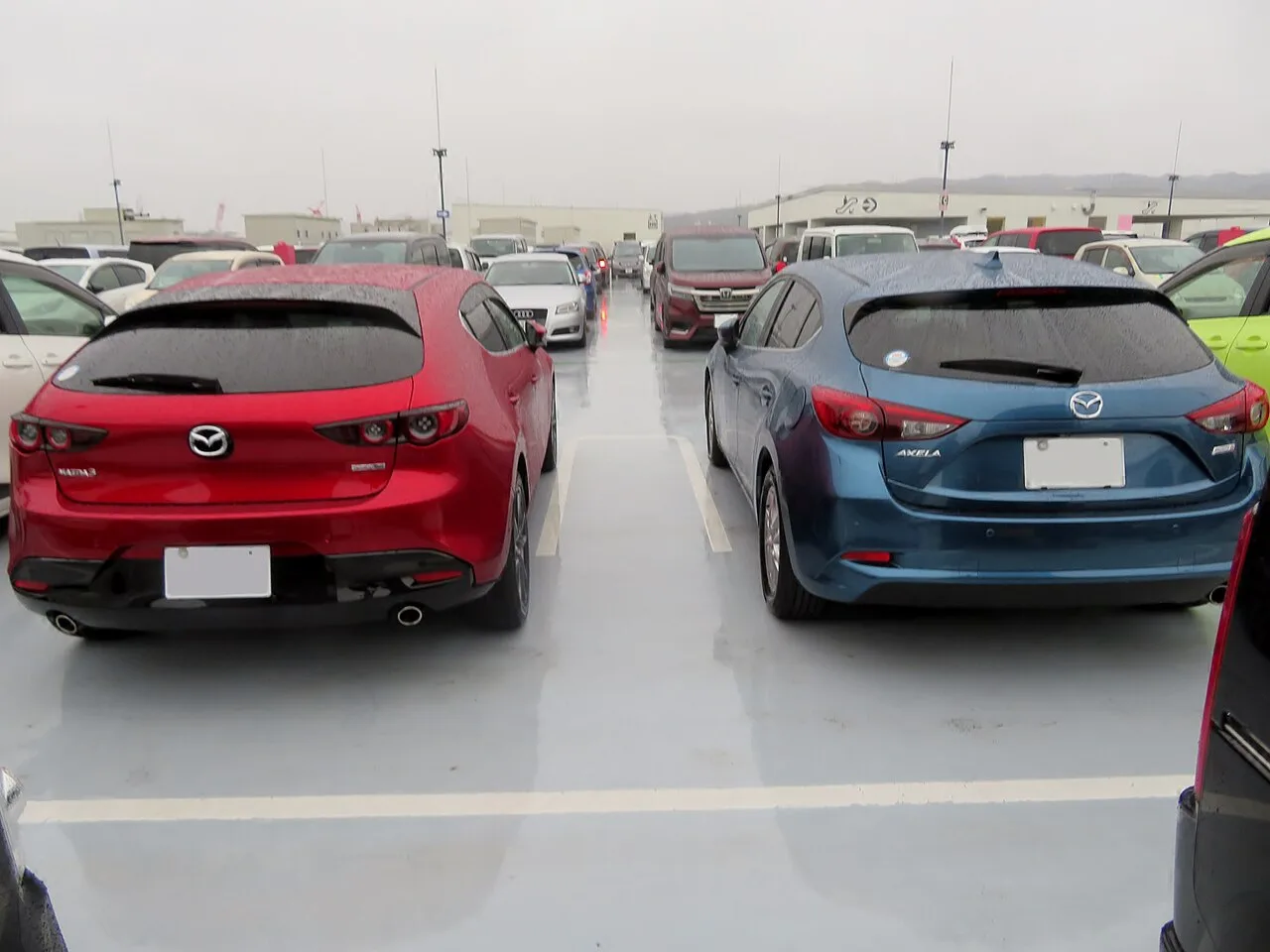 Mazda 3, rear