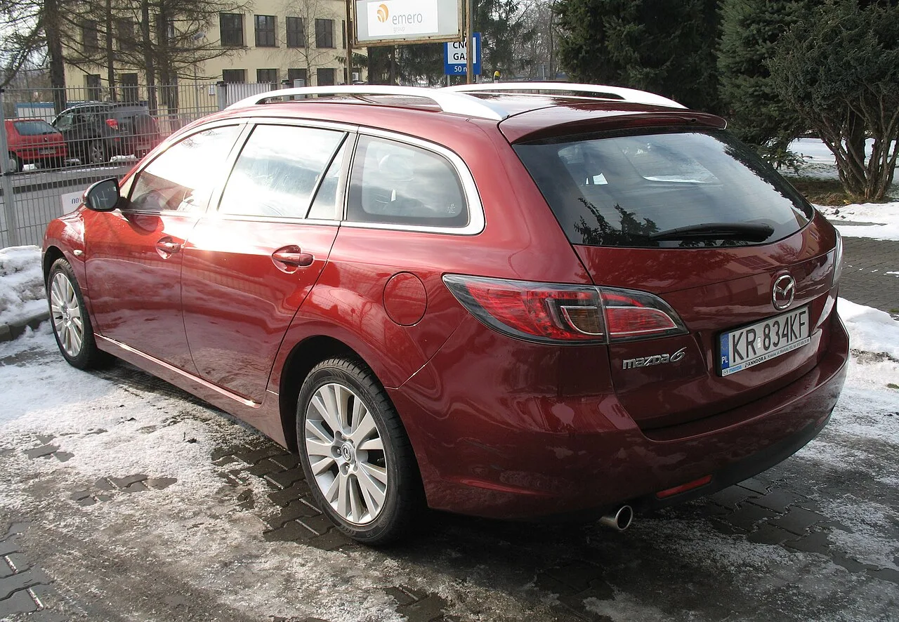 Mazda 6, rear