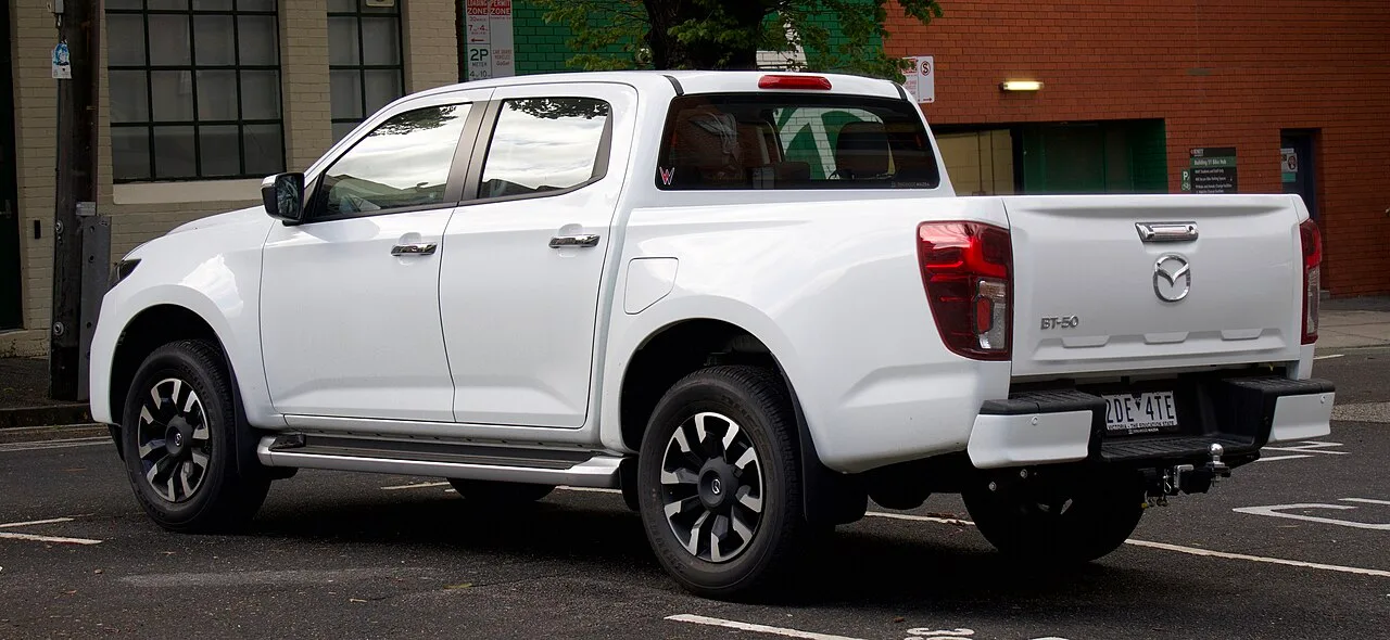 Mazda BT-50 TF, rear