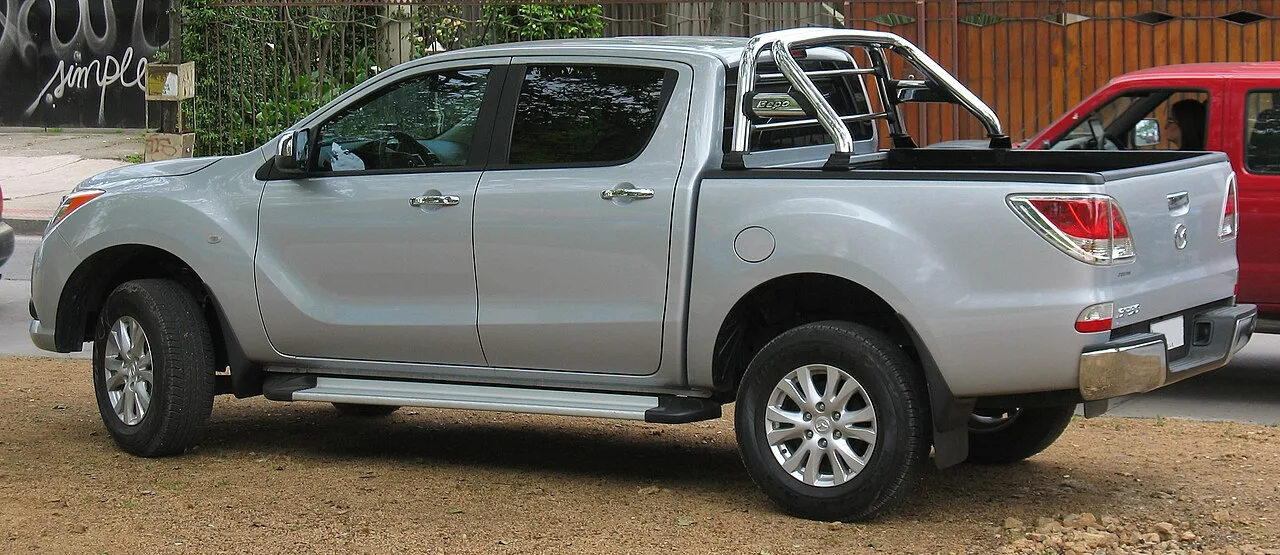 Mazda BT-50 UP / UR, rear