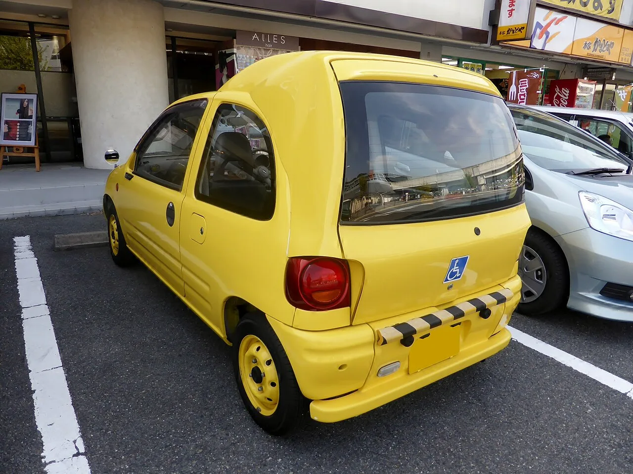 Mazda Carol AA5 / AA6, rear